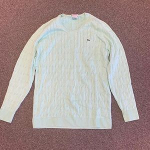 Vibrant Seafoam Green Lacoste Sweater
